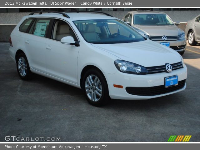 2013 Volkswagen Jetta TDI SportWagen in Candy White