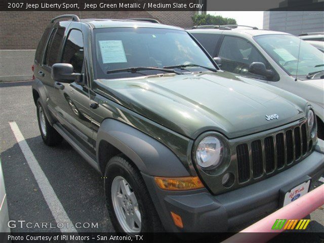 2007 Jeep Liberty Sport in Jeep Green Metallic