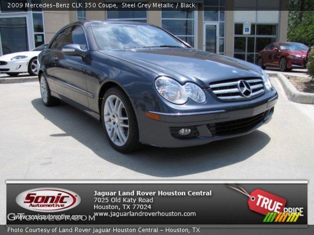 2009 Mercedes-Benz CLK 350 Coupe in Steel Grey Metallic