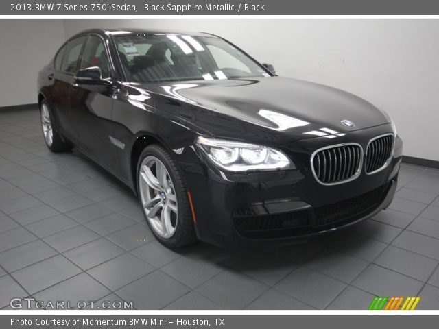 2013 BMW 7 Series 750i Sedan in Black Sapphire Metallic