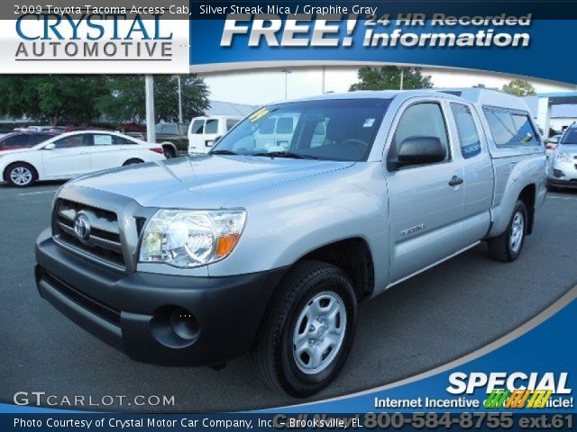 2009 Toyota Tacoma Access Cab in Silver Streak Mica