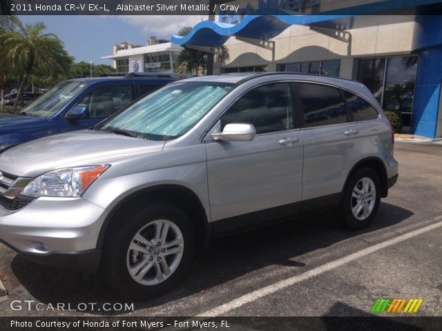 2011 Honda CR-V EX-L in Alabaster Silver Metallic