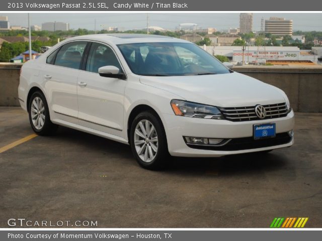 2013 Volkswagen Passat 2.5L SEL in Candy White