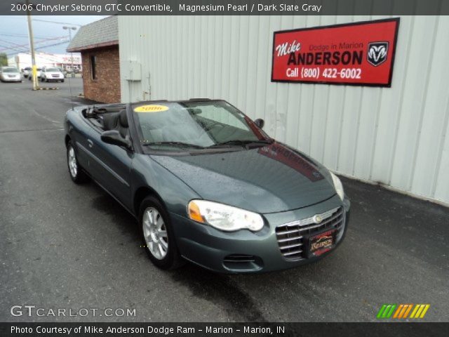 2006 Chrysler Sebring GTC Convertible in Magnesium Pearl