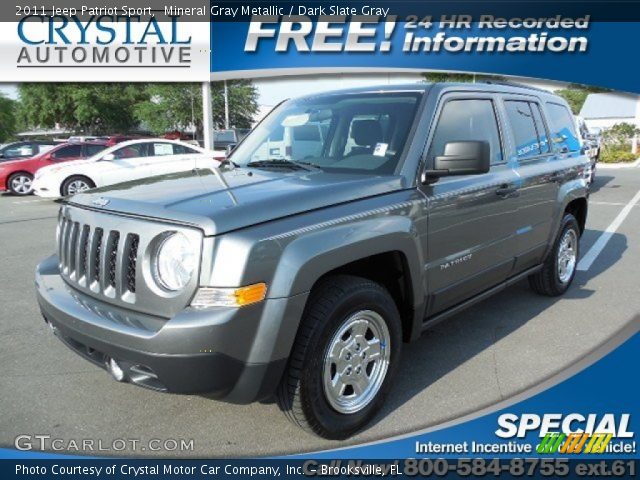 2011 Jeep Patriot Sport in Mineral Gray Metallic