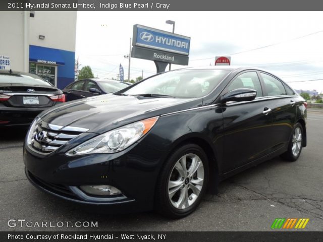2011 Hyundai Sonata Limited in Indigo Blue Pearl