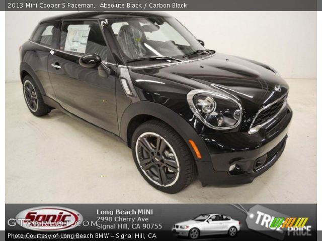2013 Mini Cooper S Paceman in Absolute Black