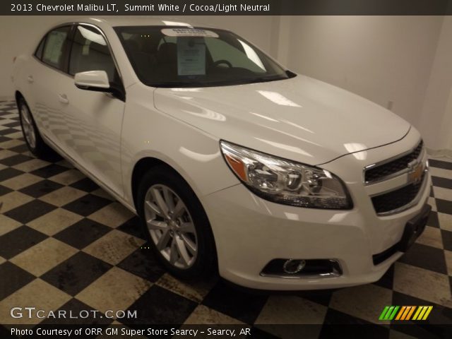 2013 Chevrolet Malibu LT in Summit White