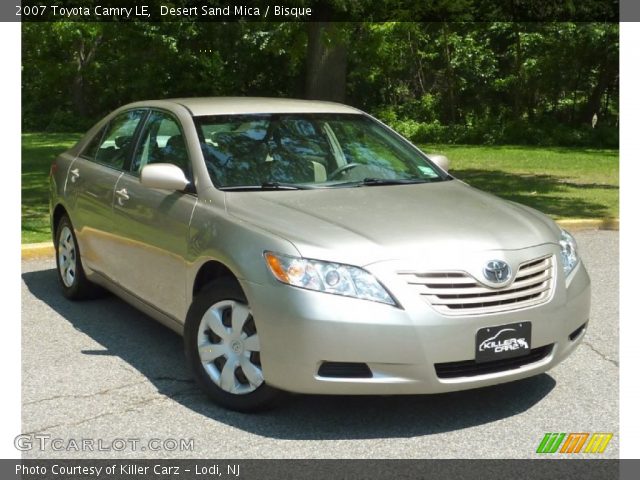 2007 Toyota Camry LE in Desert Sand Mica
