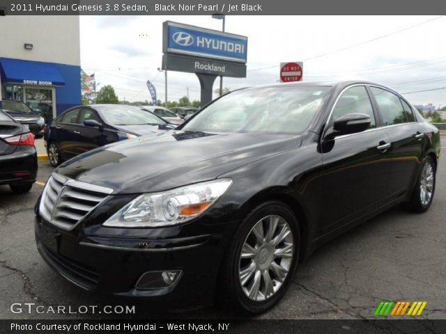 2011 Hyundai Genesis 3.8 Sedan in Black Noir Pearl