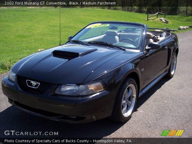 2002 Ford Mustang GT Convertible in Black