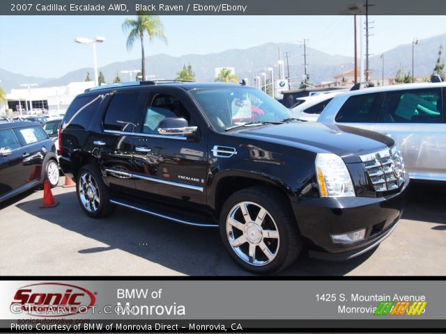 2007 Cadillac Escalade AWD in Black Raven