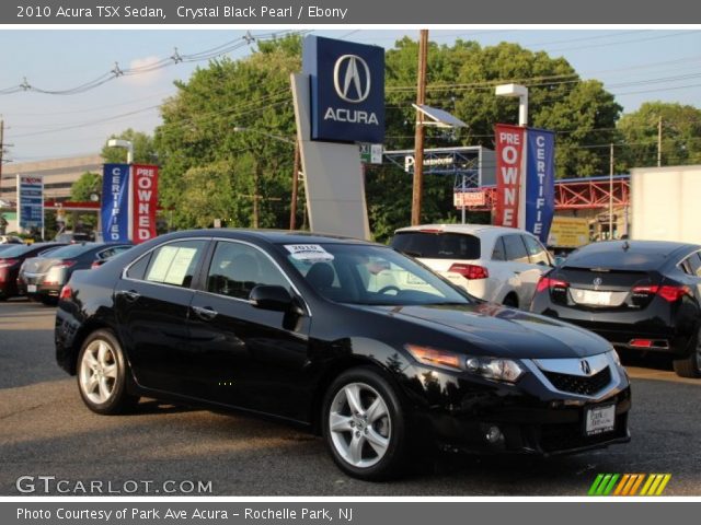 2010 Acura TSX Sedan in Crystal Black Pearl