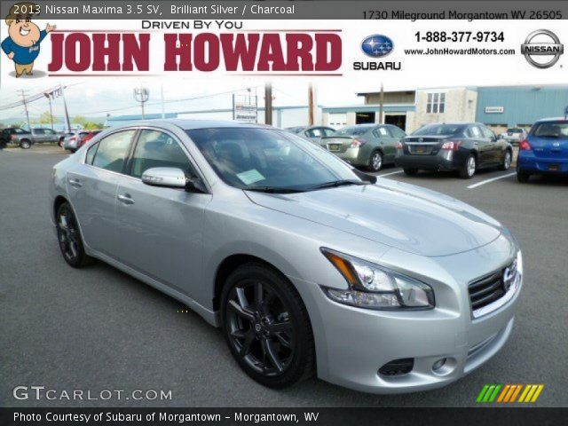 2013 Nissan Maxima 3.5 SV in Brilliant Silver