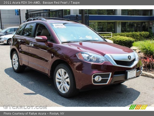2011 Acura RDX SH-AWD in Basque Red Pearl