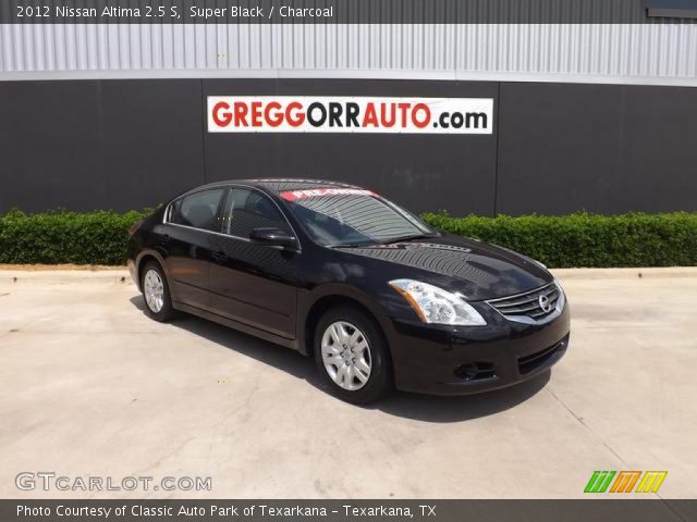 2012 Nissan Altima 2.5 S in Super Black