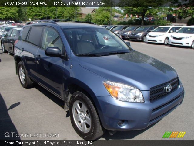 2007 Toyota RAV4 4WD in Pacific Blue Metallic