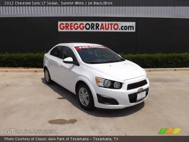 2012 Chevrolet Sonic LT Sedan in Summit White