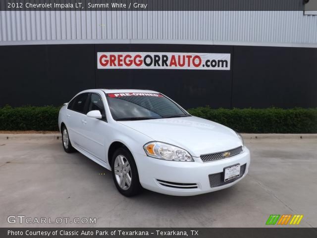 2012 Chevrolet Impala LT in Summit White