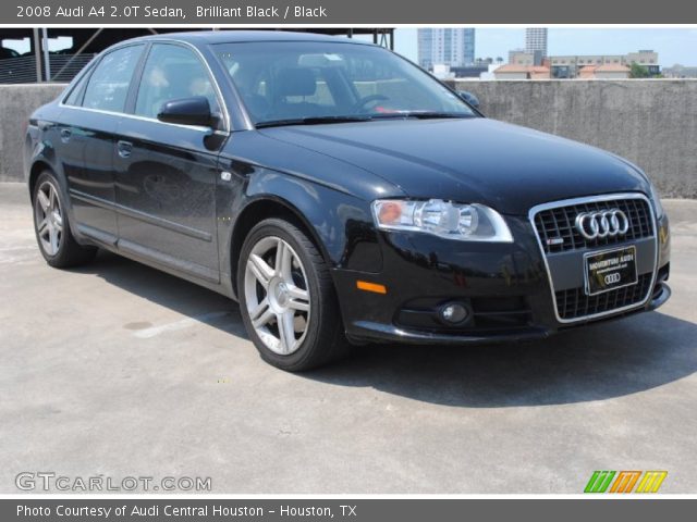 2008 Audi A4 2.0T Sedan in Brilliant Black