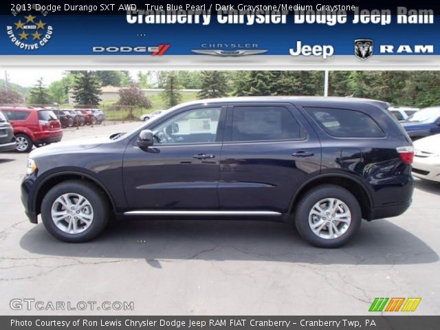 2013 Dodge Durango SXT AWD in True Blue Pearl