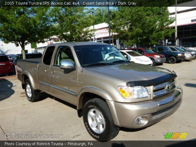 2005 Toyota Tundra SR5 Access Cab 4x4 in Desert Sand Mica
