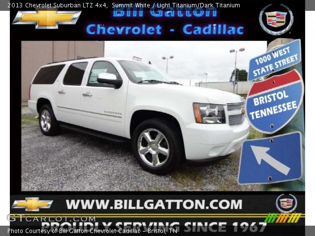2013 Chevrolet Suburban LTZ 4x4 in Summit White