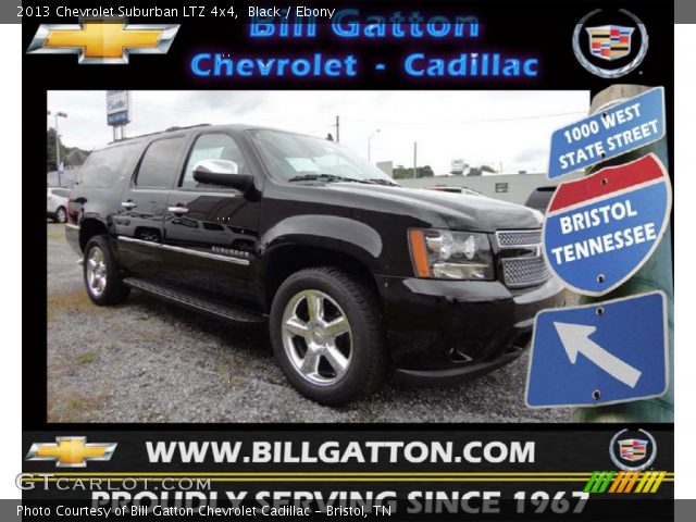 2013 Chevrolet Suburban LTZ 4x4 in Black