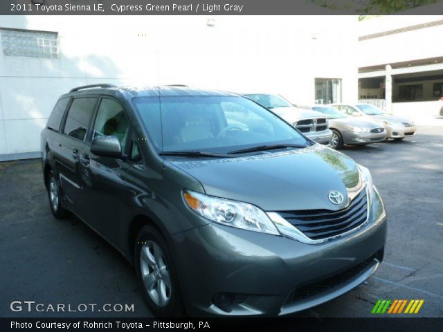 2011 Toyota Sienna LE in Cypress Green Pearl