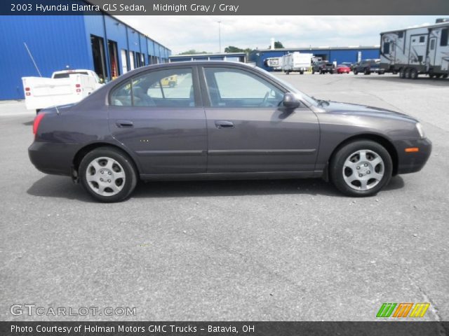 2003 Hyundai Elantra GLS Sedan in Midnight Gray