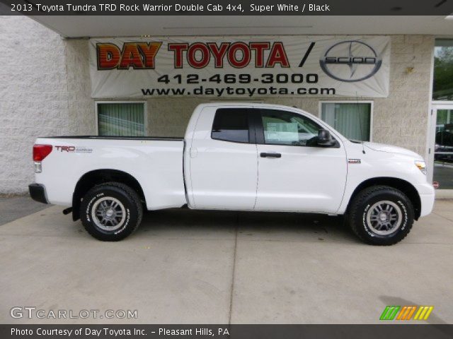 2013 Toyota Tundra TRD Rock Warrior Double Cab 4x4 in Super White