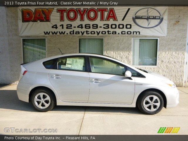 2013 Toyota Prius Four Hybrid in Classic Silver Metallic