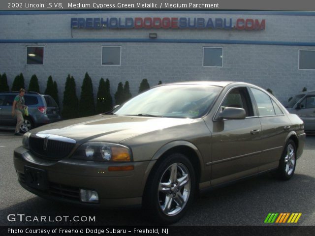 2002 Lincoln LS V8 in Medium Cypress Green Metallic