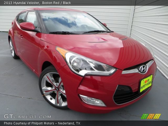 2013 Hyundai Veloster  in Boston Red