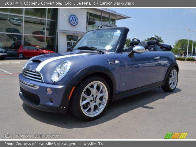 2007 Mini Cooper S Convertible in Cool Blue Metallic