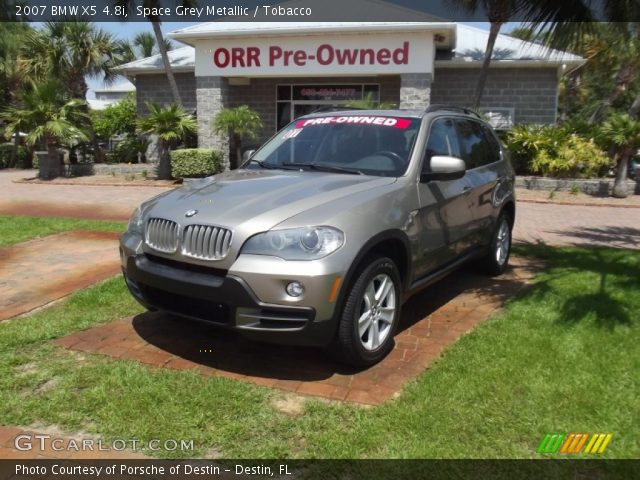 2007 BMW X5 4.8i in Space Grey Metallic