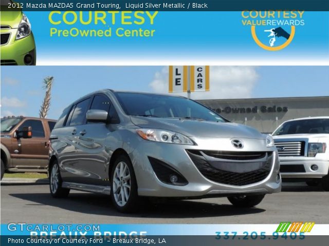 2012 Mazda MAZDA5 Grand Touring in Liquid Silver Metallic