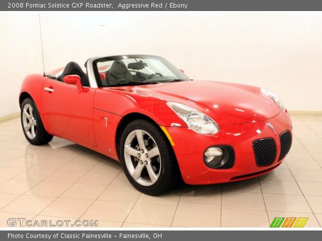 2008 Pontiac Solstice GXP Roadster in Aggressive Red