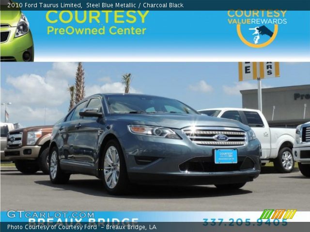 2010 Ford Taurus Limited in Steel Blue Metallic
