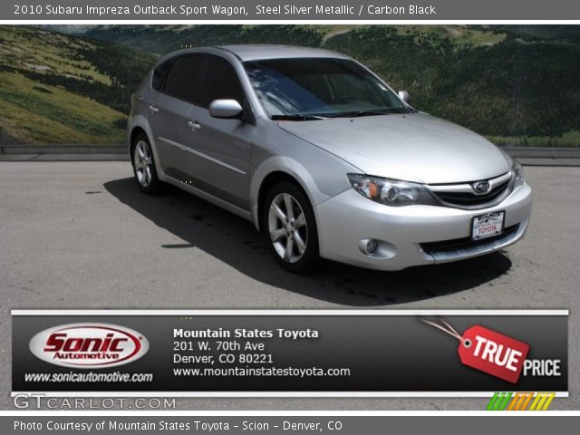 2010 Subaru Impreza Outback Sport Wagon in Steel Silver Metallic