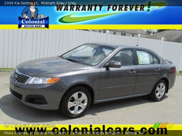 2009 Kia Optima LX in Midnight Gray