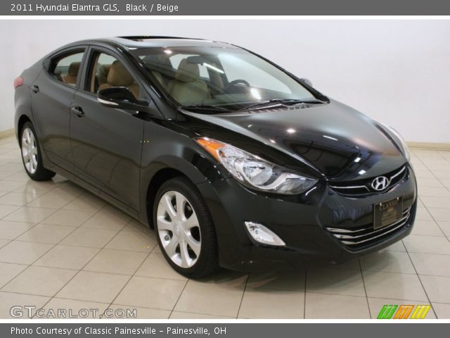 2011 Hyundai Elantra GLS in Black