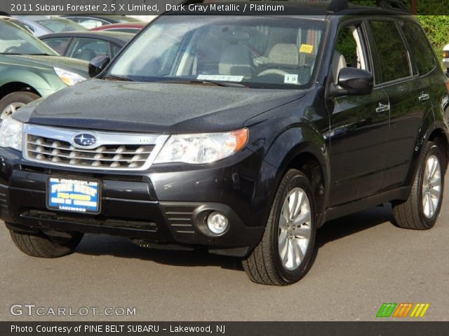 2011 Subaru Forester 2.5 X Limited in Dark Gray Metallic