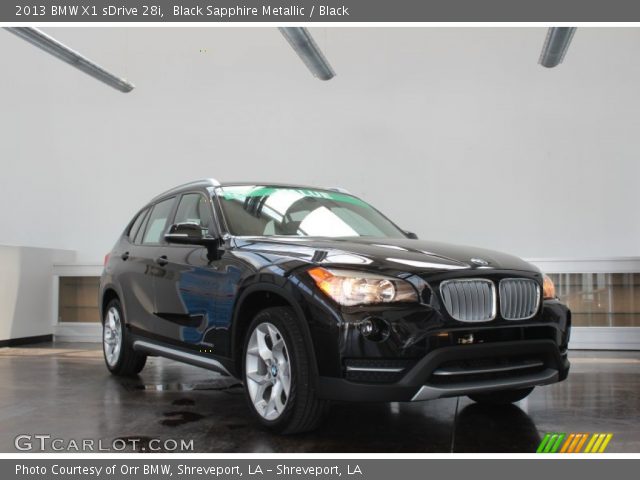 2013 BMW X1 sDrive 28i in Black Sapphire Metallic