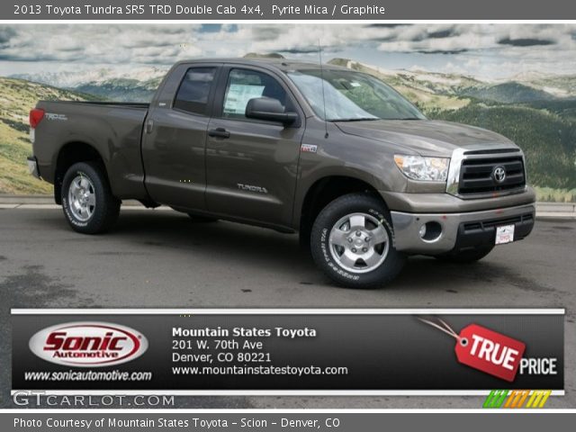 2013 Toyota Tundra SR5 TRD Double Cab 4x4 in Pyrite Mica