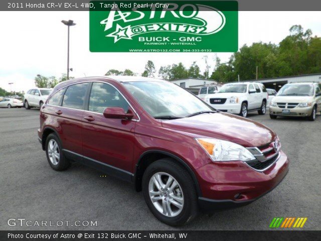 2011 Honda CR-V EX-L 4WD in Tango Red Pearl
