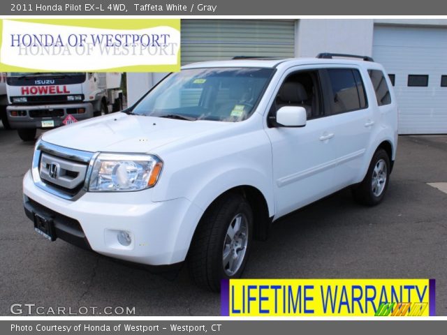 2011 Honda Pilot EX-L 4WD in Taffeta White