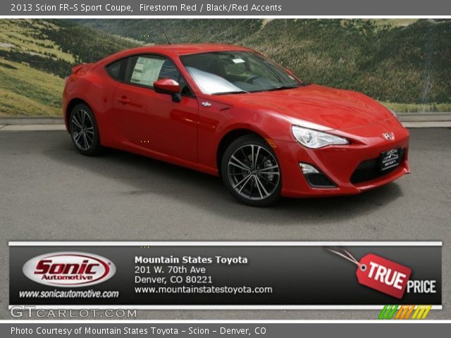 2013 Scion FR-S Sport Coupe in Firestorm Red