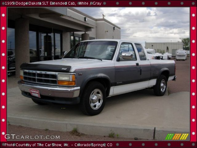 1995 Dodge Dakota SLT Extended Cab in White