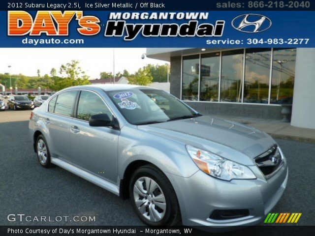 2012 Subaru Legacy 2.5i in Ice Silver Metallic